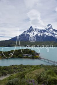 Lake Pehoe, Patagonia, Chile