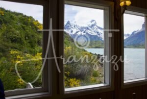 Lake Pehoe, Patagonia, Chile