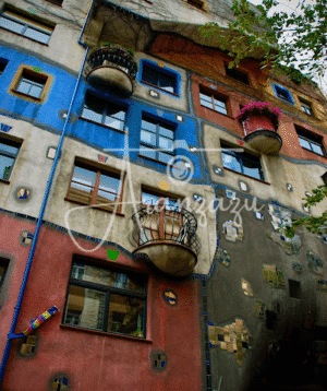 Hundertwasser House, Vienna, Austria