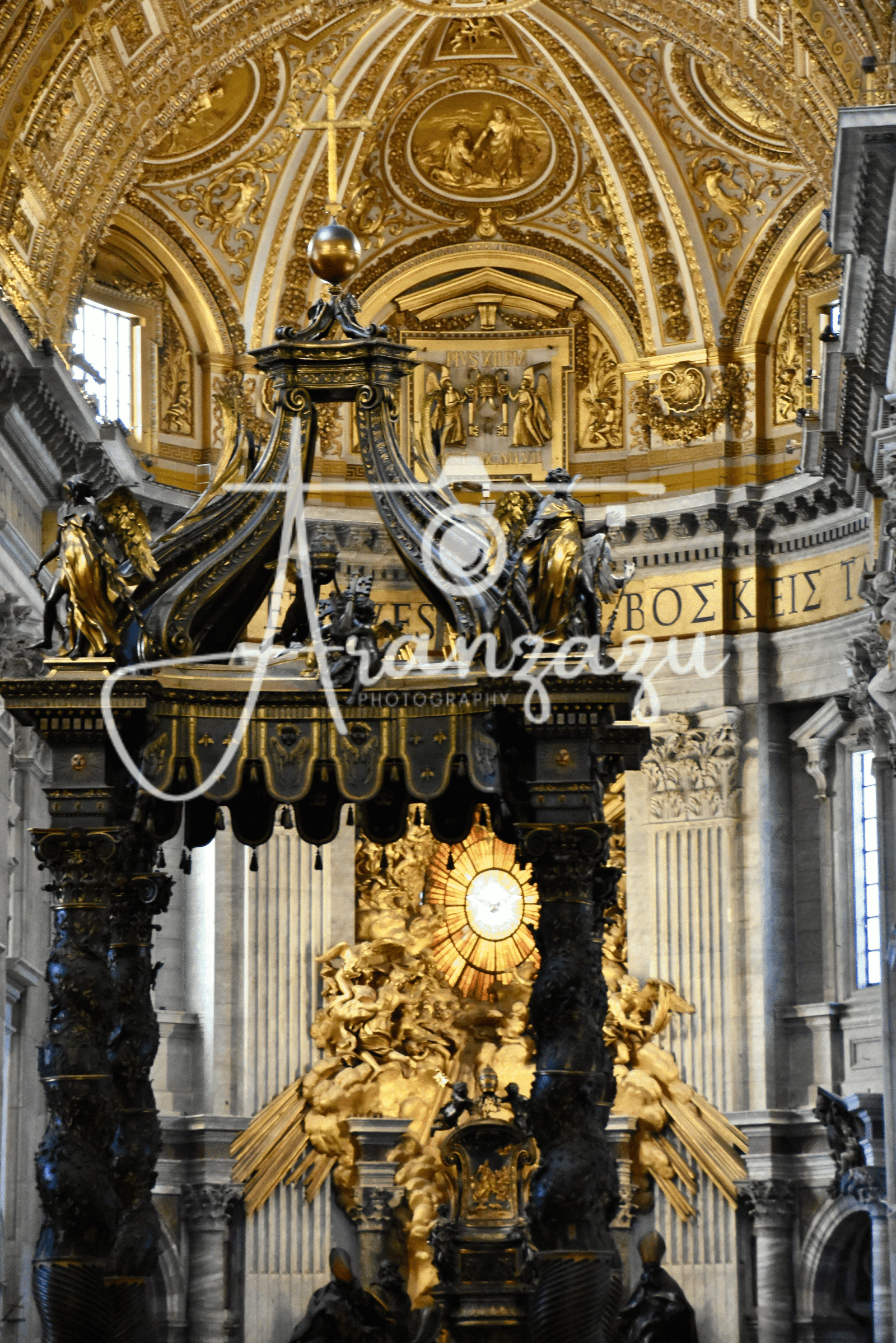 St. Peter’s Baldachin, Saint Peter’s Basilica, Vatican City, Rome, Italy