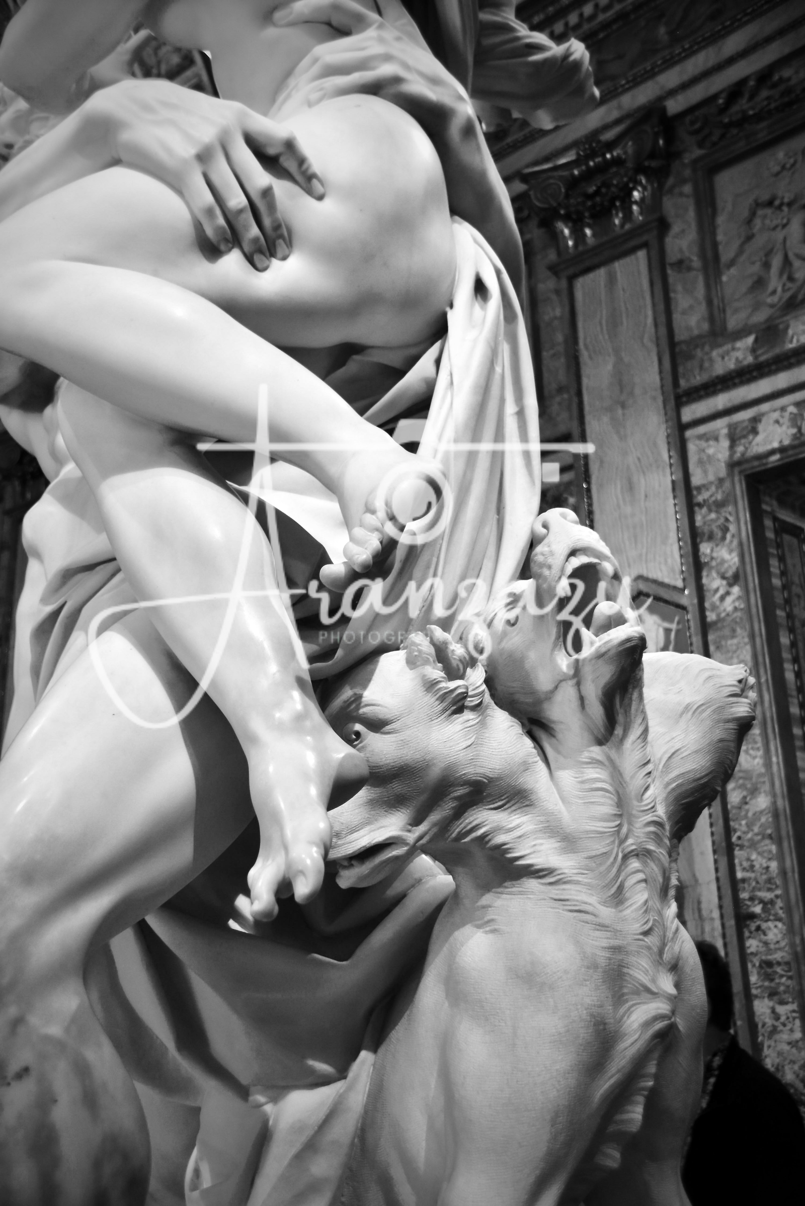 The Rape of Proserpina by Bernini , Galleria Borghese, Rome, Italy