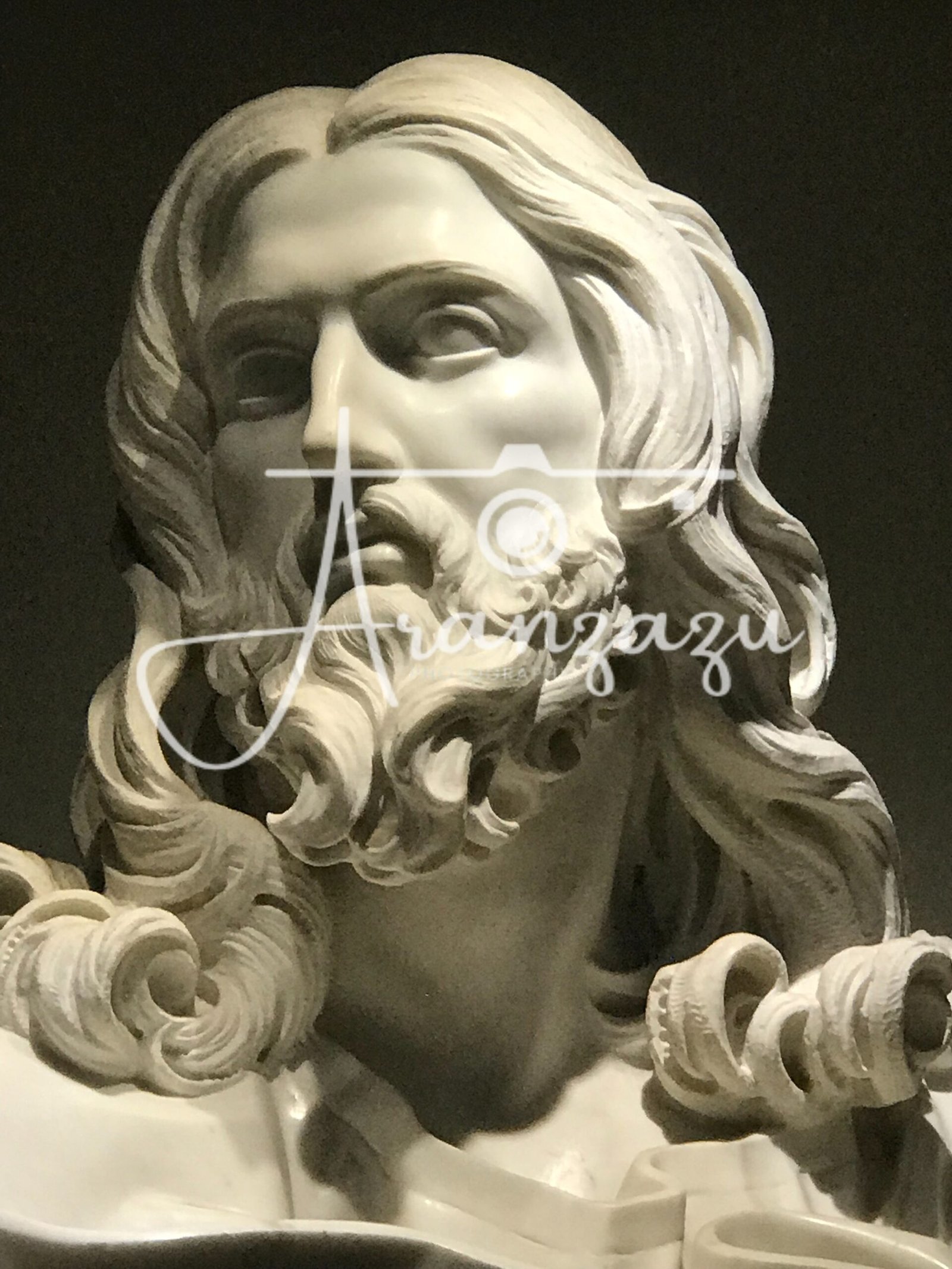 Salvator Mundi by Bernini, San Sebastiano fuori le mura, Rome, Italy